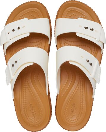 Сандалії Crocs Brooklyn Woven Buckle Chalk (36/37 EU) жіночі плетені на пряжці