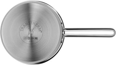 Каструля Aparto Stielkasserolle від WMF, 16 см, 1,4 л, без кришки, з нержавіючої сталі Cromargan, полірована, без покриття, для індукційних плит