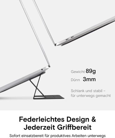 Підставка для ноутбука MOFT, складний, регульований кут нахилу, для MacBook Air/Pro 11-16