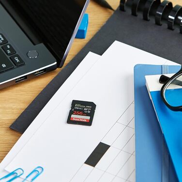 Карта пам'яті SanDisk Extreme PRO 128GB SDXC UHS-I Class 10 U3 V30, швидкість до 170 МБ/с, чорна
