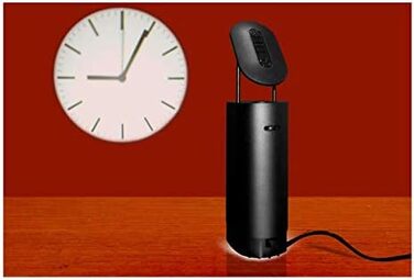 QTime LED проекційний годинник, чорний, енергоефективний