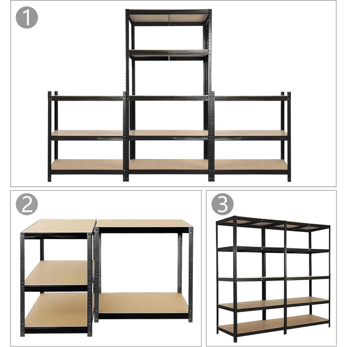 Ribelli Heavy-Duty Shelving Unit