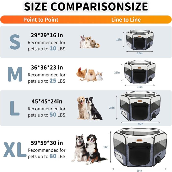 Клітка-лабіринт для котів, розкладний вольєр для котів, блакитний, M