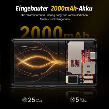 MP3 плеєр 160GB з Bluetooth та WiFi, 5