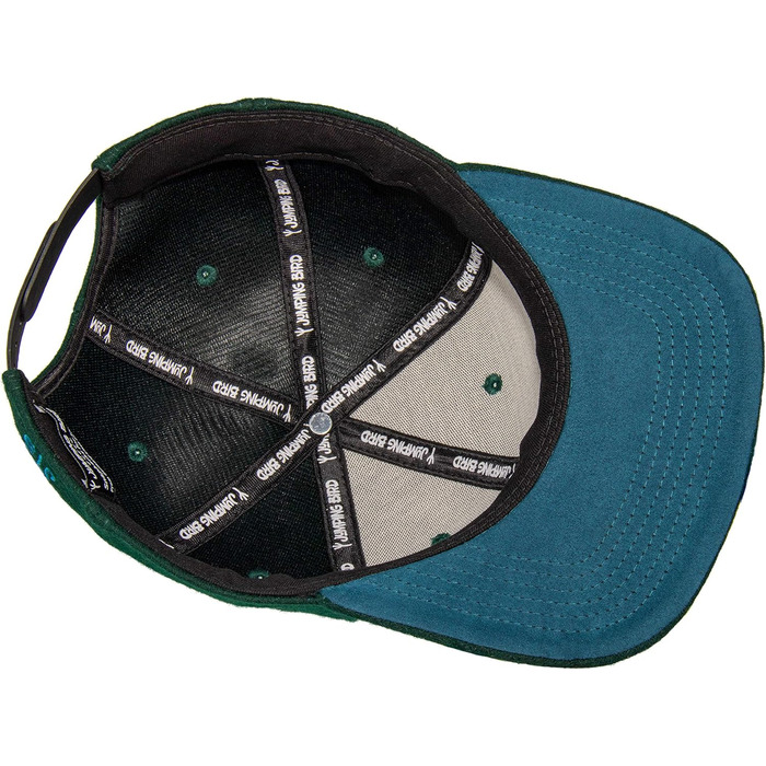 Кепка Jumping Bird бейсболка унісекс • Знімна кепка для активного відпочинку • Фетр, регульований розмір, оливковий • Ідеально для сноуборду