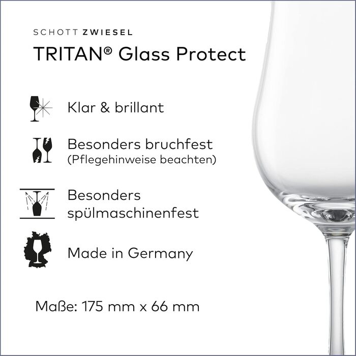 Набір келихів для віскі SCHOTT ZWIESEL Bar Special (4 шт.) з кришталю Tritan, Німеччина - для дегустації
