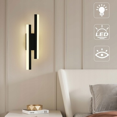 Настінний світильник Riserva жовтий, інтегроване LED-освітлення, 16 Вт