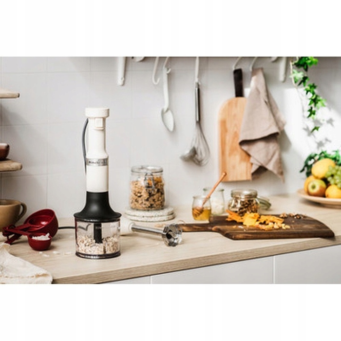 Ручний блендер KitchenAid 5KHBV83, 180 Вт, бежевий