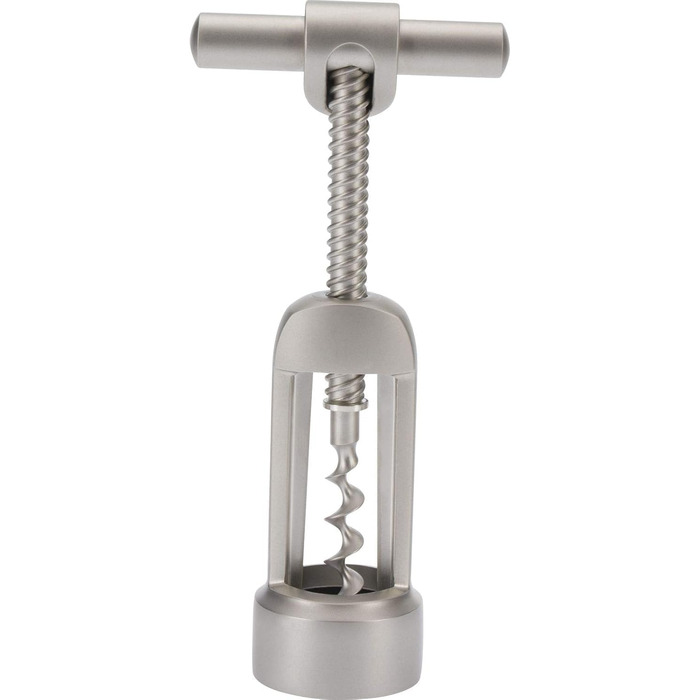 Westmark Bottle Opener with Cork Remover, Monopol Edition, Steel/Zinc Die-Cast, Barolo, Satin Finish, 62603380