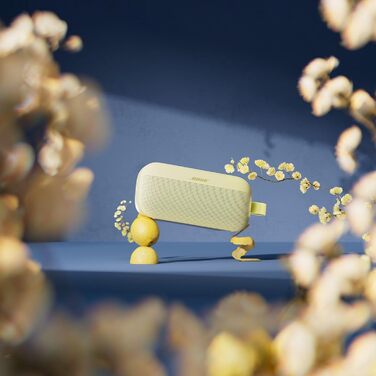 Портативна Bluetooth колонка Bose SoundLink Flex (2-ге покоління), водонепроникна, пилонепроникна, з природним звучанням, до 12 годин роботи від акумулятора, колір: лимонний