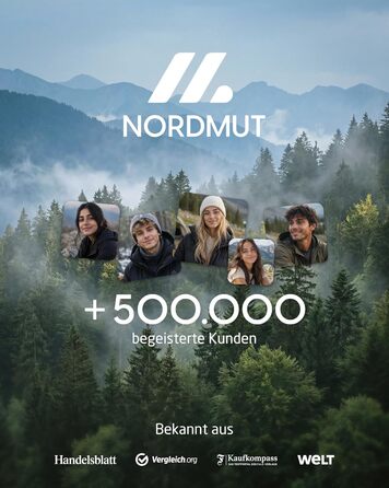 Складний кемпінговий стіл NORDMUT® алюмінієвий, регульована висота, 70x70 см, коричневий