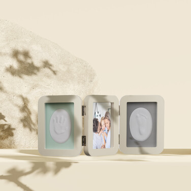 Relaxdays Baby Handprint & Footprint Kit with Frame