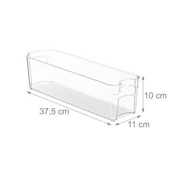 Relaxdays Refrigerator Organizer, Slim