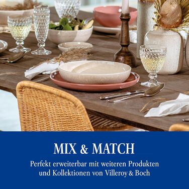 Villeroy & Boch – Mademoiselle Tableware Set, 30 Pieces, 6 Place Settings, Dishwasher Safe, Stainless Steel, Cutlery Set, Cutlery Set, Dinner Cutlery Set, Knife Fork Spoon Set, Cutlery Set, Stainless Steel 30-Piece Elegant & Classic