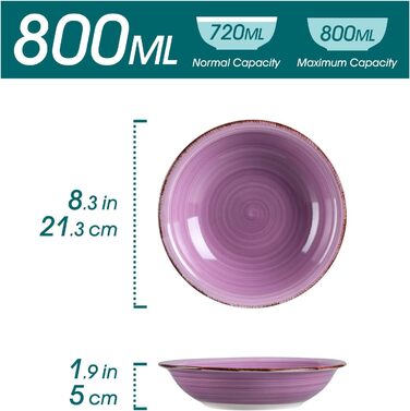 Сервіз столовий Steingut vancasso 36-елементів, вінтажний, на 12 осіб, стиль 