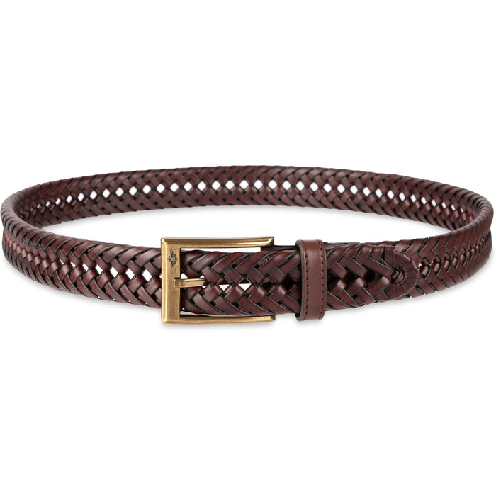 Чоловічий шкіряний ремінь Dockers, колір коричневий