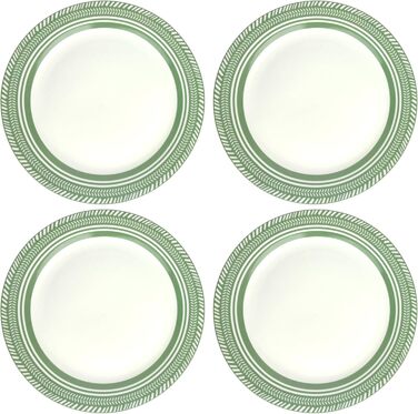 Сервіз столовий на 4 особи, 16 предметів, вінтажний дизайн, сумісний з мийною машиною та мікрохвильовою піччю