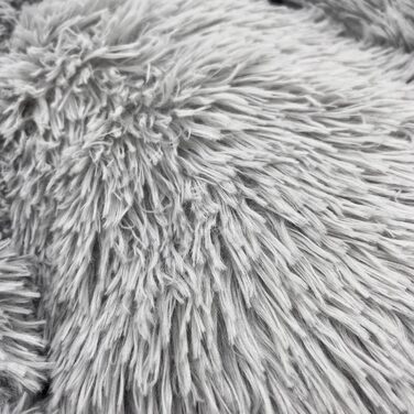 Крісло-ліжко для собак та котів Yuma Spazio, турецький, 35x50 см, міцне, анти-гризучий, м'яке сіре