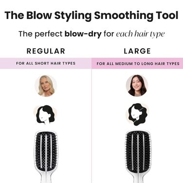 Торгова щітка для волосся Tangle Teezer Blow-Styling, напівкругла, 1 шт.