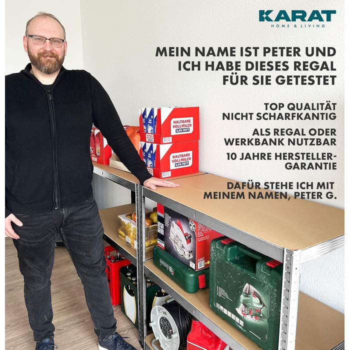 KARAT TitanRack Big Heavy-Duty Shelving Unit
