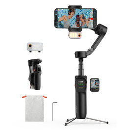 iSteady V3 Ultra: Стабілізатор для смартфона з AI-трекером, сенсорним екраном та інтегрованою штангою. Ідеальний для зйомки Vlog та TikTok