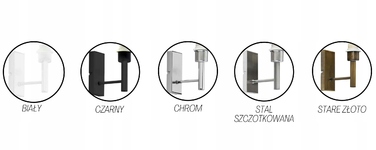 Настінний світильник-бра з темно-синім конусним абажуром, LED E27, серія GRAND