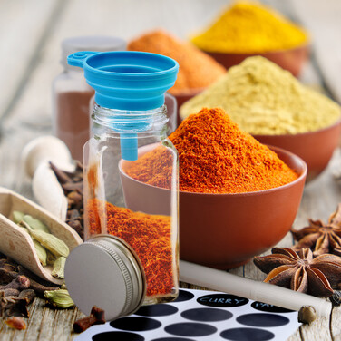 Relaxdays 20-Piece Spice Jars