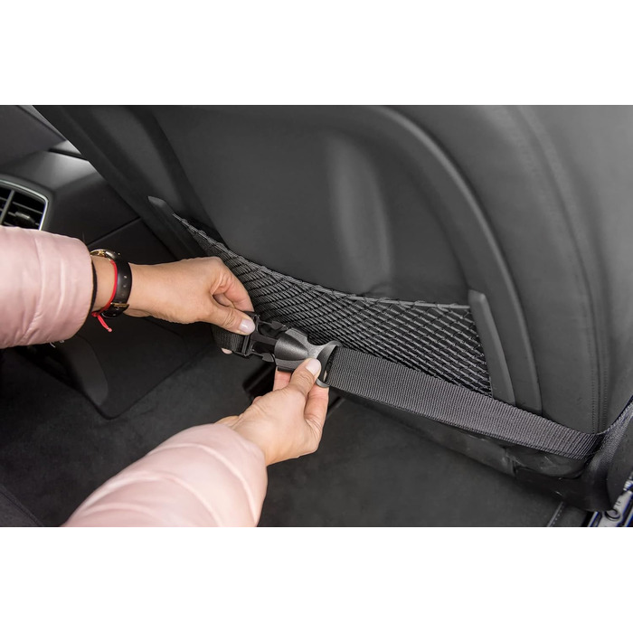 Автокрісло для собак та котів | Чорний велюр, розмір L (57x50 см) | Зручне автоліжко для тварин