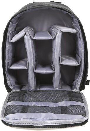 Багатофункціональні водонепроникні фотосумки для цифрових та DSLR камер (сірий колір)