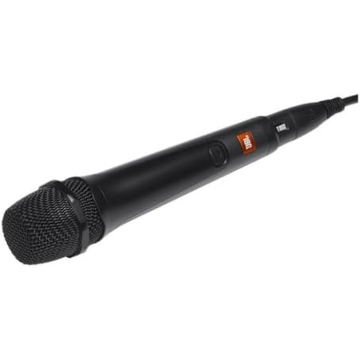 Мікрофон вокальний дротовий JBL PBM 100 для PartyBox: караоке, чорний, кардіоїдний