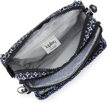 Сумка через плече Kipling ABANU MULTI чорна жіноча