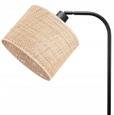 Підлогова лампа Glimex Modern E27 60 Вт, бежевий, коричневий, чорний