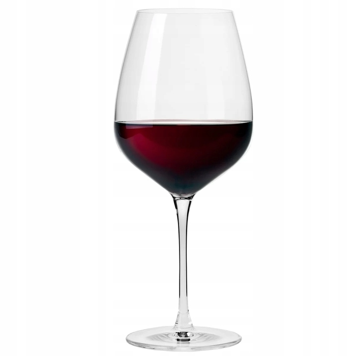 Келихи для червоного вина Krosno Pinot Noir, прозорі, 810 мл, 6 шт.