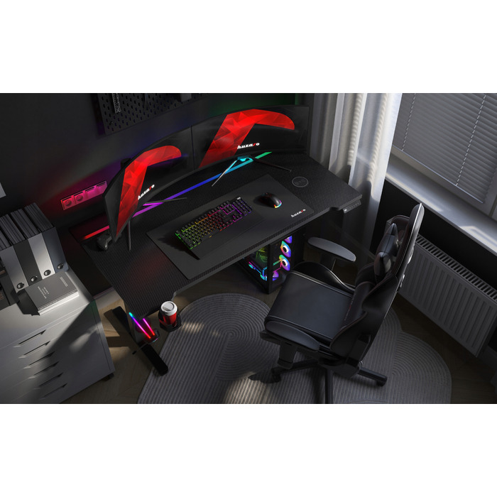 Електричний стіл Huzaro Hero 8.7 RGB LED