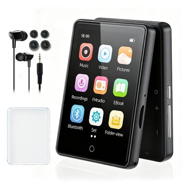 Дитячий MP3-плеєр з Bluetooth 5.3 та динаміком, 2.8