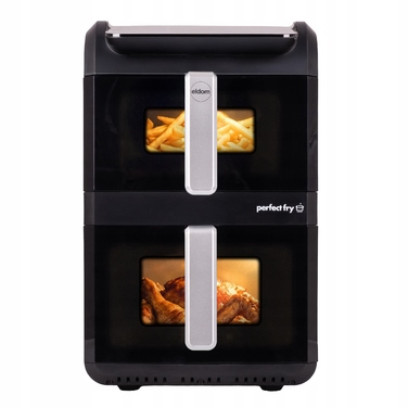 Аерофритюрниця вертикальна FR300 2700W, дві кошики, 10л