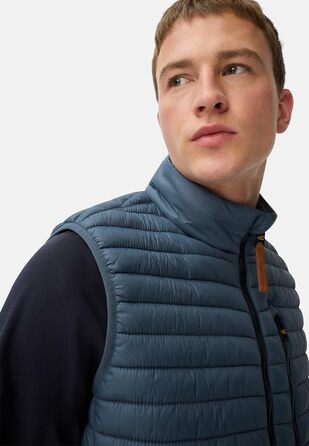 Жилет чоловічий Camel Active, степний, з переробленого поліаміду, колір - Tintenblau (56)