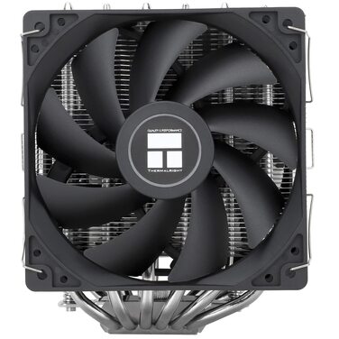 Кулер для процесора Thermalright Peerless Assassin 120 SE White ARGB, двовежевий повітряний охолоджувач для AMD AM5 та Intel LGA1851/1700, 6 теплових трубок, білий