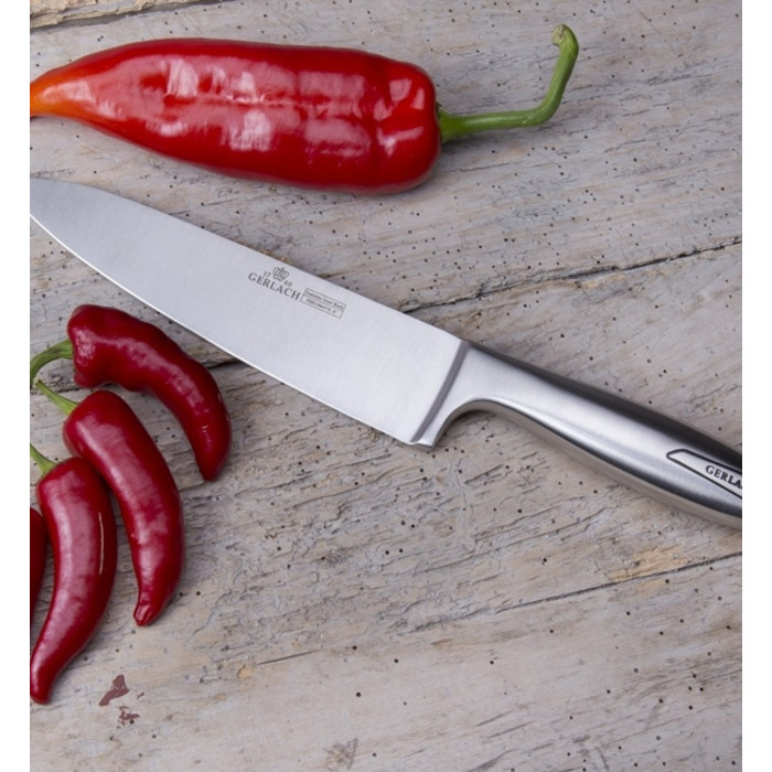 Набір ножів у підставці Gerlach Modern, 5 предметів, чорний блок