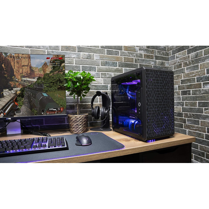 Корпус Cooler Master MasterBox Q300L V2: Mini-Tower mATX з USB 3.2 Gen 2x2 (20 Gb/s)