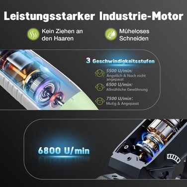 Набір для догляду за шерстю собак 4 в 1: машинка, триммер, точилка для кігтів, срібна