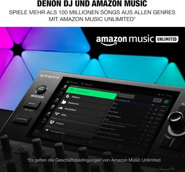DJ контролер Denon DJ SC LIVE 4: 4 деки, Stem-розділення, Wi-Fi, вбудовані динаміки, сумісність з Serato DJ та Virtual DJ
