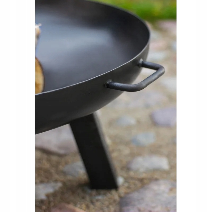 Садове вогнище CookKing зі сталі, 100 см, з кришкою
