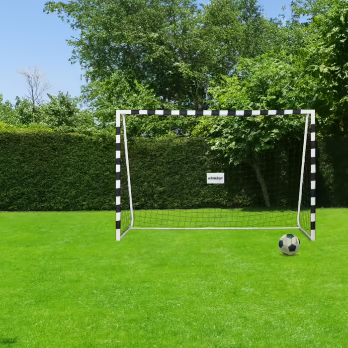 Relaxdays XXL Metal Football Goal