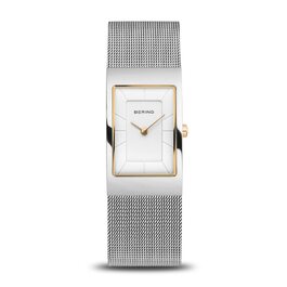 Жіночий кварцовий годинник Bering 10222-010-S: сталевий корпус 22 мм, міланський ремінець, сапфірове скло, водонепроникність 5 ATM