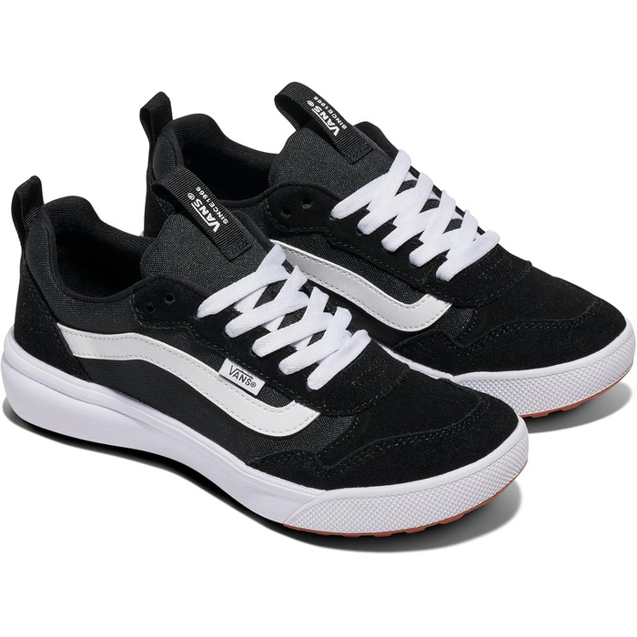 Кросівки Vans Range Exp для жінок, 39 розмір EU, замша та канвас, чорно-білі