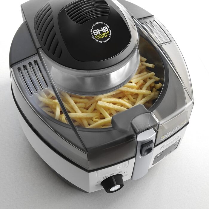 DeLonghi FH1394/2 MultiFry Air Fryer Extra Chef, 1400 W, white, 7 programs