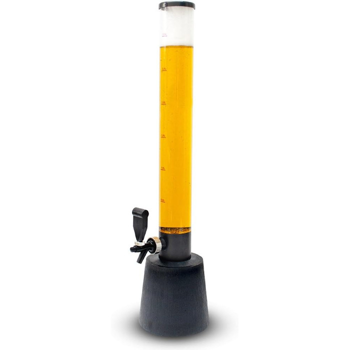XXL Drinks Column Beer Column Beer Tower Party Beer Dispensing Column with Tap (3.5 Liters)