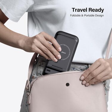 Бездротова зарядна станція 3-в-1 для Google Pixel Watch 3/2, Fitbit Versa 4/3, Sense 2/1, Samsung Galaxy S26 Ultra, iPhone 17 та Pixel Buds Pro 2 - SwanScout 703G2 (Чорний)