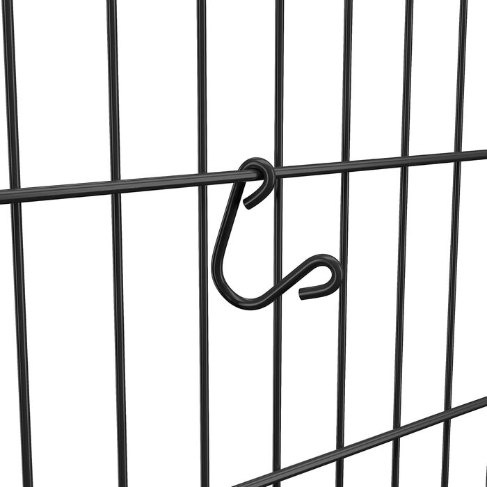 Вольєр для цуценят Yaheetech 8-секційний, 61x61 см з дверима, для собак, котів, кроликів